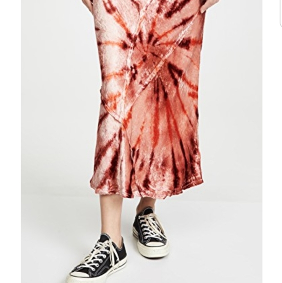 Free People Bali serious Swagger tie-dye skirt - Picture 2 of 7